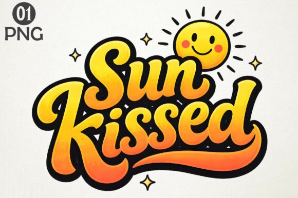 Download Sun Kissed Smiley PNG Summer Clipart - Premium Bundle